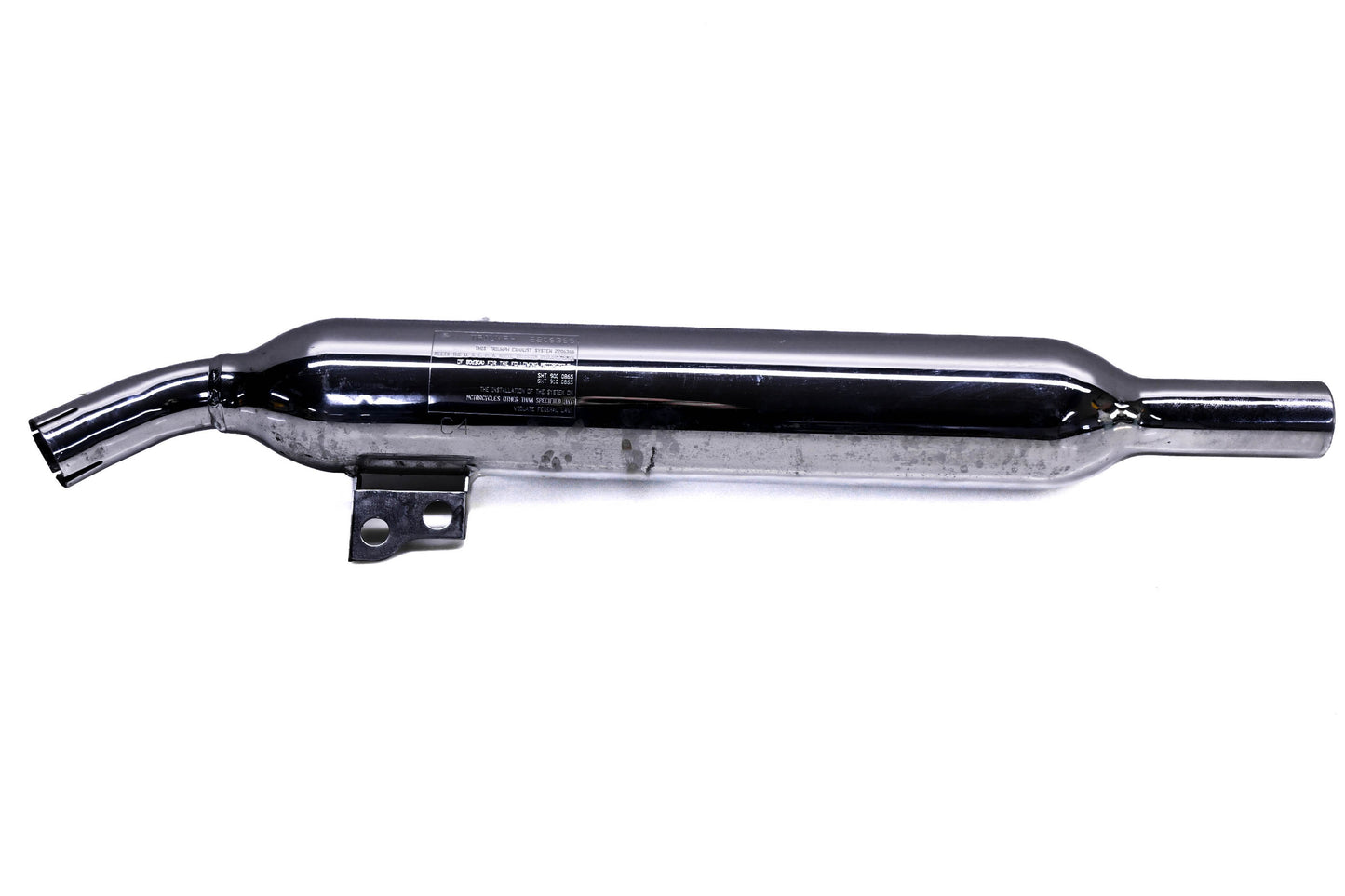 OEM Triumph T2206366 Left Exhaust Silencer Muffler