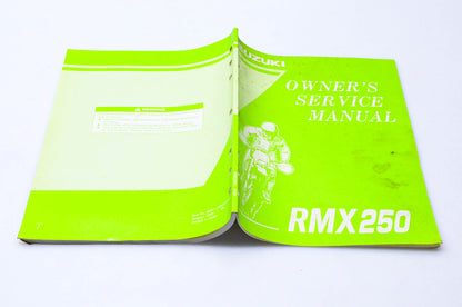 OEM Suzuki 99011-05D57-03A RMX250 Owner's Service Manual
