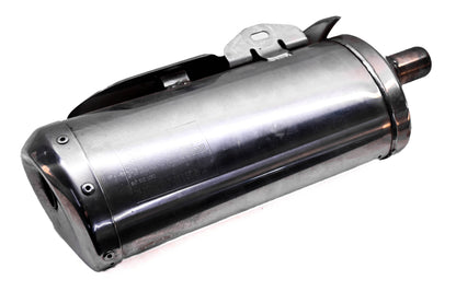 OEM Triumph T2200562 Left Exhaust Silencer Muffler With Heat Shield