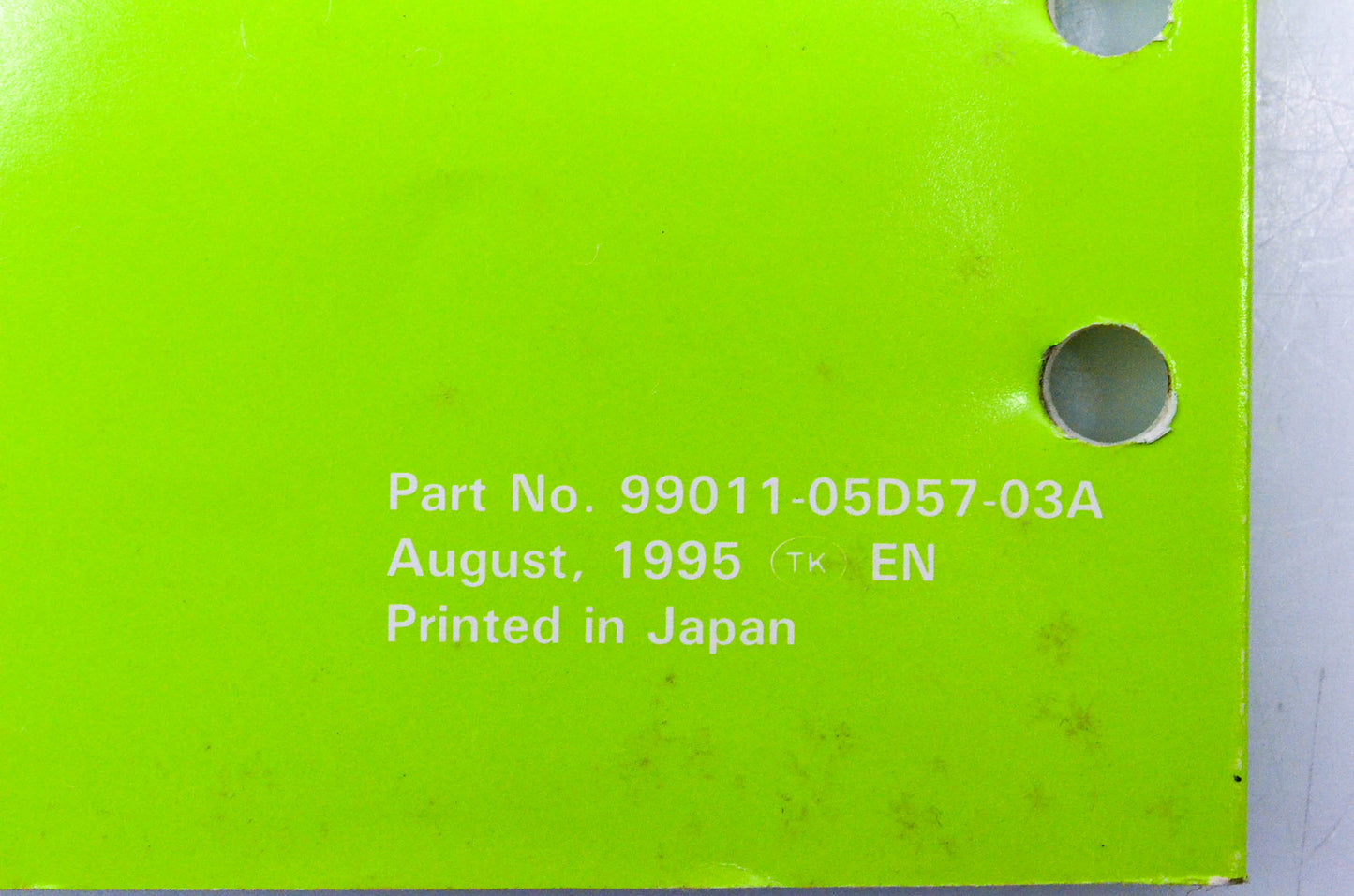 OEM Suzuki 99011-05D57-03A RMX250 Owner's Service Manual