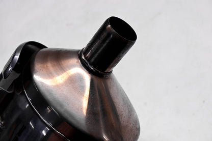 OEM Triumph T2200562 Left Exhaust Silencer Muffler With Heat Shield