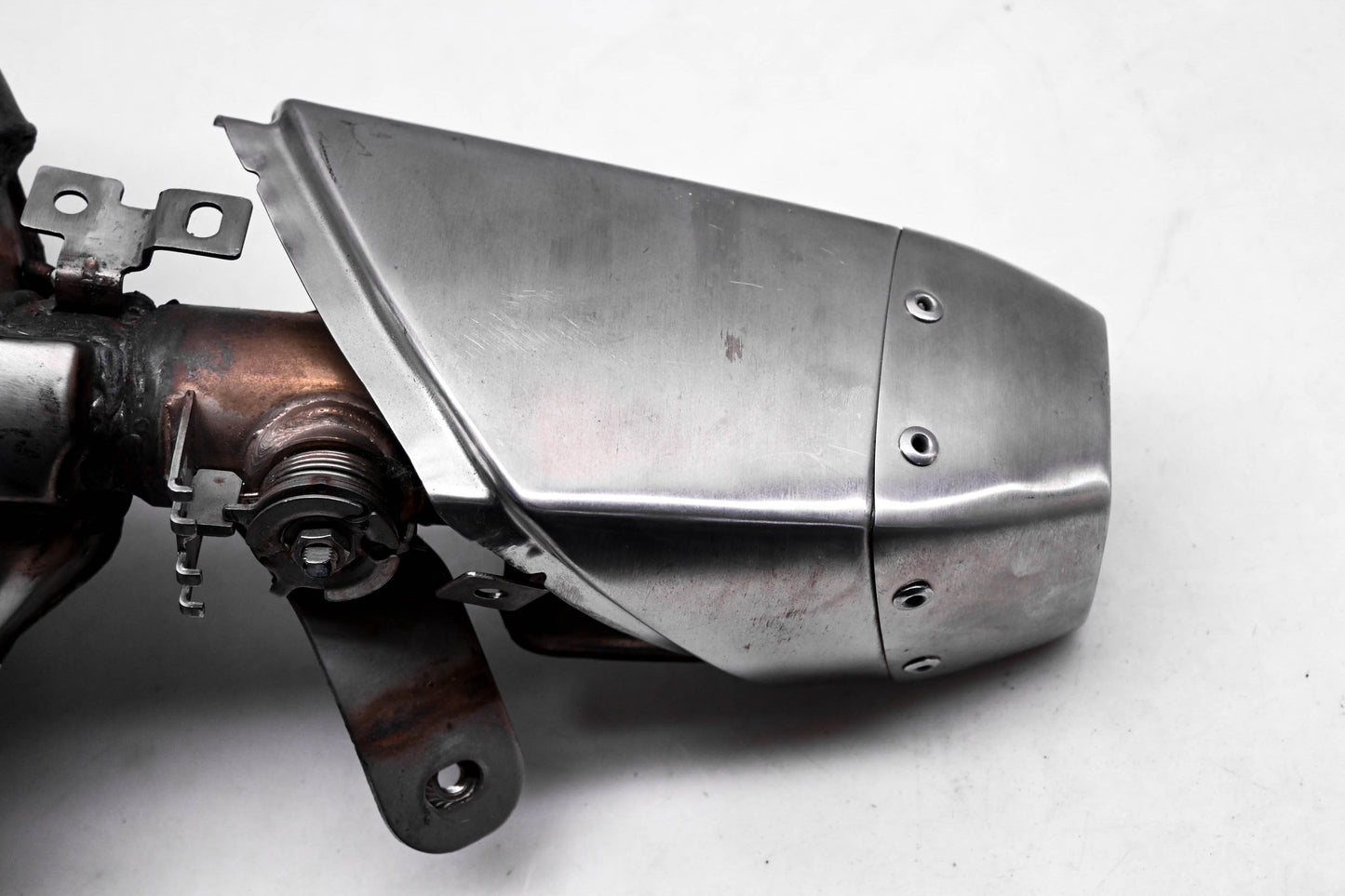 OEM Triumph T2202081 Exhaust Can Muffler Assembly