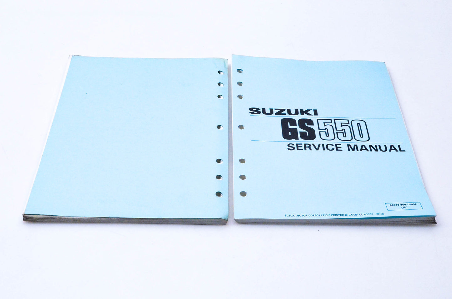 OEM Suzuki 99500-35012-03E GS550 Service Manual