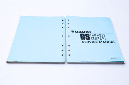 OEM Suzuki 99500-35012-03E GS550 Service Manual