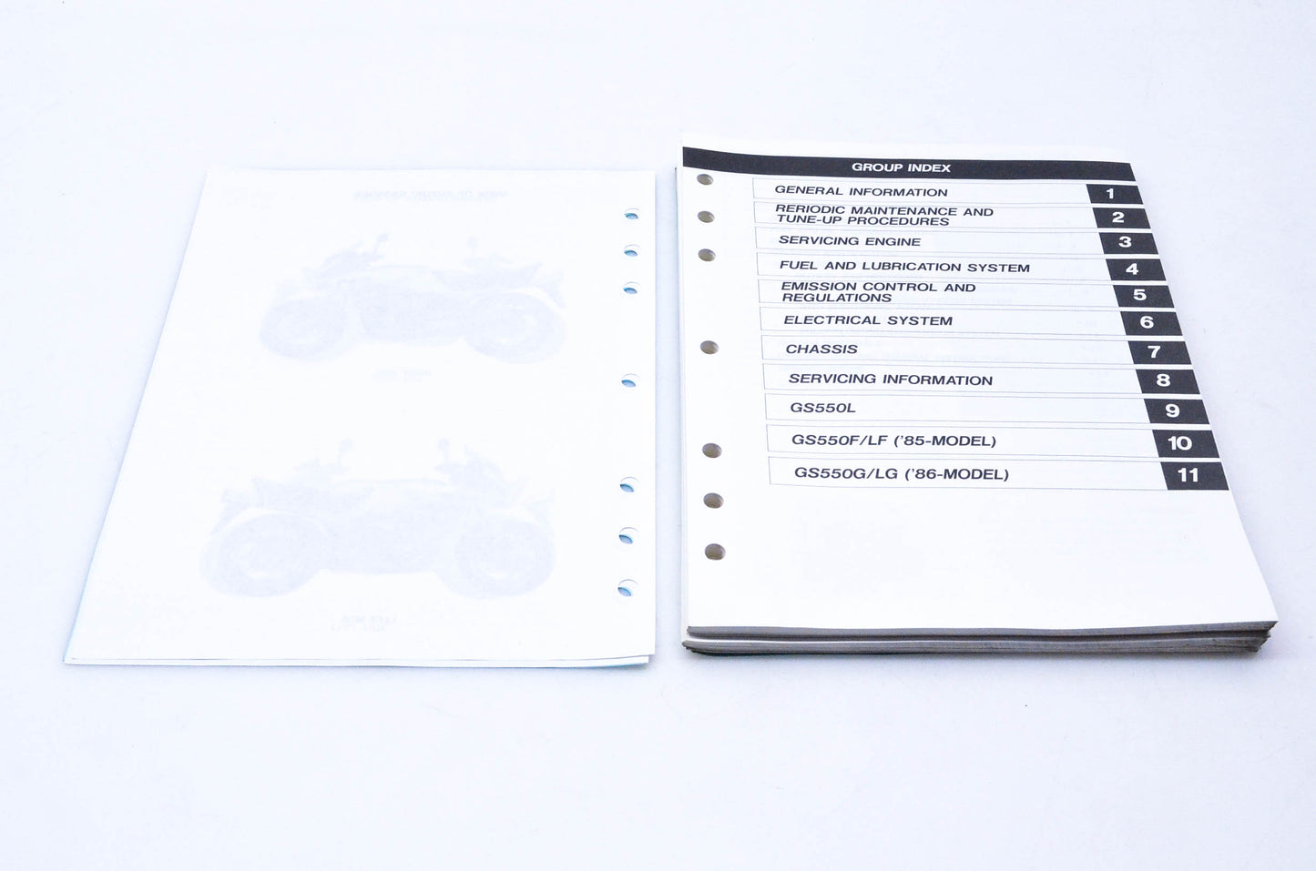 OEM Suzuki 99500-35012-03E GS550 Service Manual
