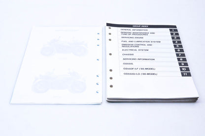 OEM Suzuki 99500-35012-03E GS550 Service Manual