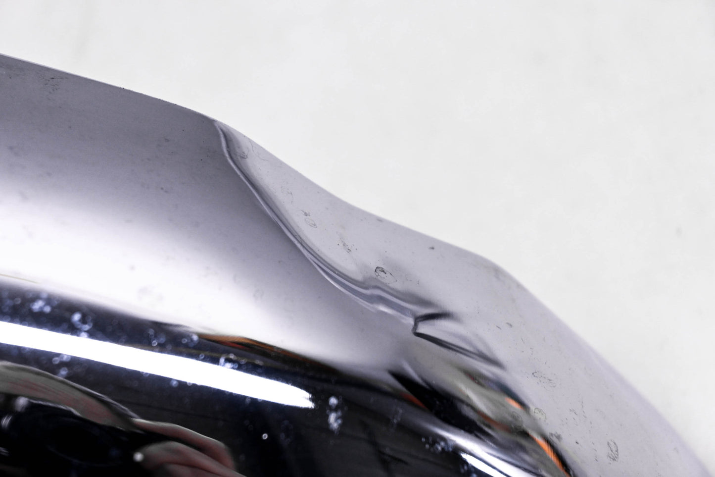 OEM Triumph T2209820, T2209840, T3050303 Chrome Left Silencer Cover Assembly