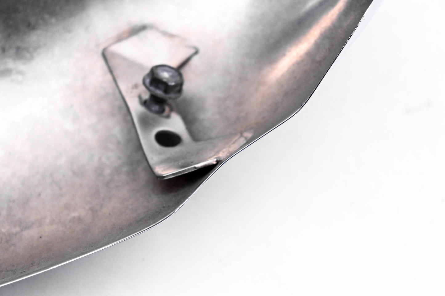 OEM Triumph T2209820, T2209840, T3050303 Chrome Left Silencer Cover Assembly