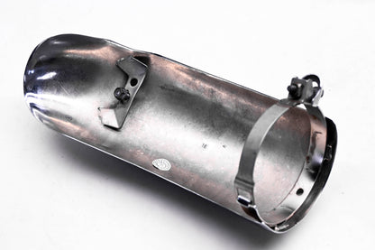 OEM Triumph T2209820, T2209840, T3050303 Chrome Left Silencer Cover Assembly