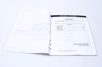 OEM Suzuki 99501-43040-03E DR350SE Supplementary Service Manual