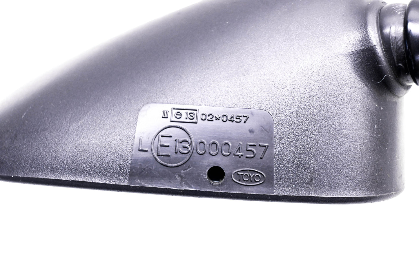 Toyo 02-0457, 000457 Black Right Side Mirror