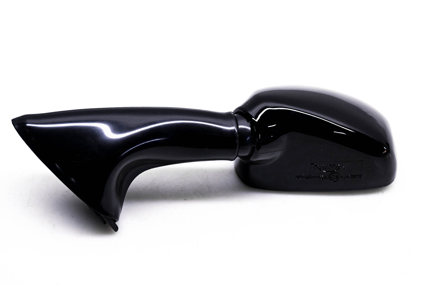 New OEM Triumph T2300780, 005002, KEN-SEAN_001L Black Left Side Mirror NOS