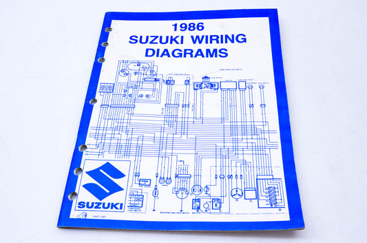 OEM Suzuki 99923-13861 1986 Suzuki Wiring Diagrams
