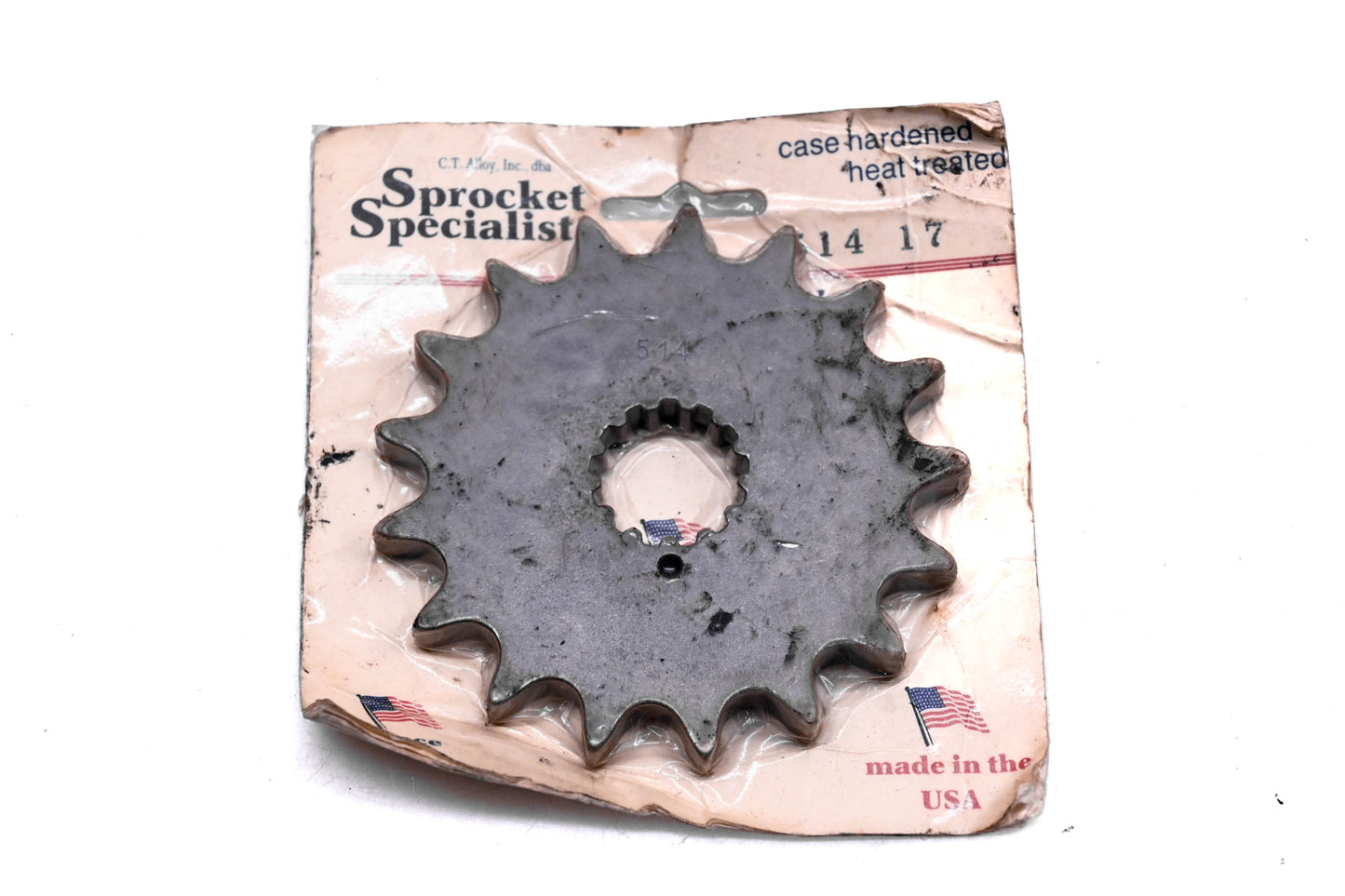 Sprocket Specialists 514-17, 514 17 Sprocket 17T NOS