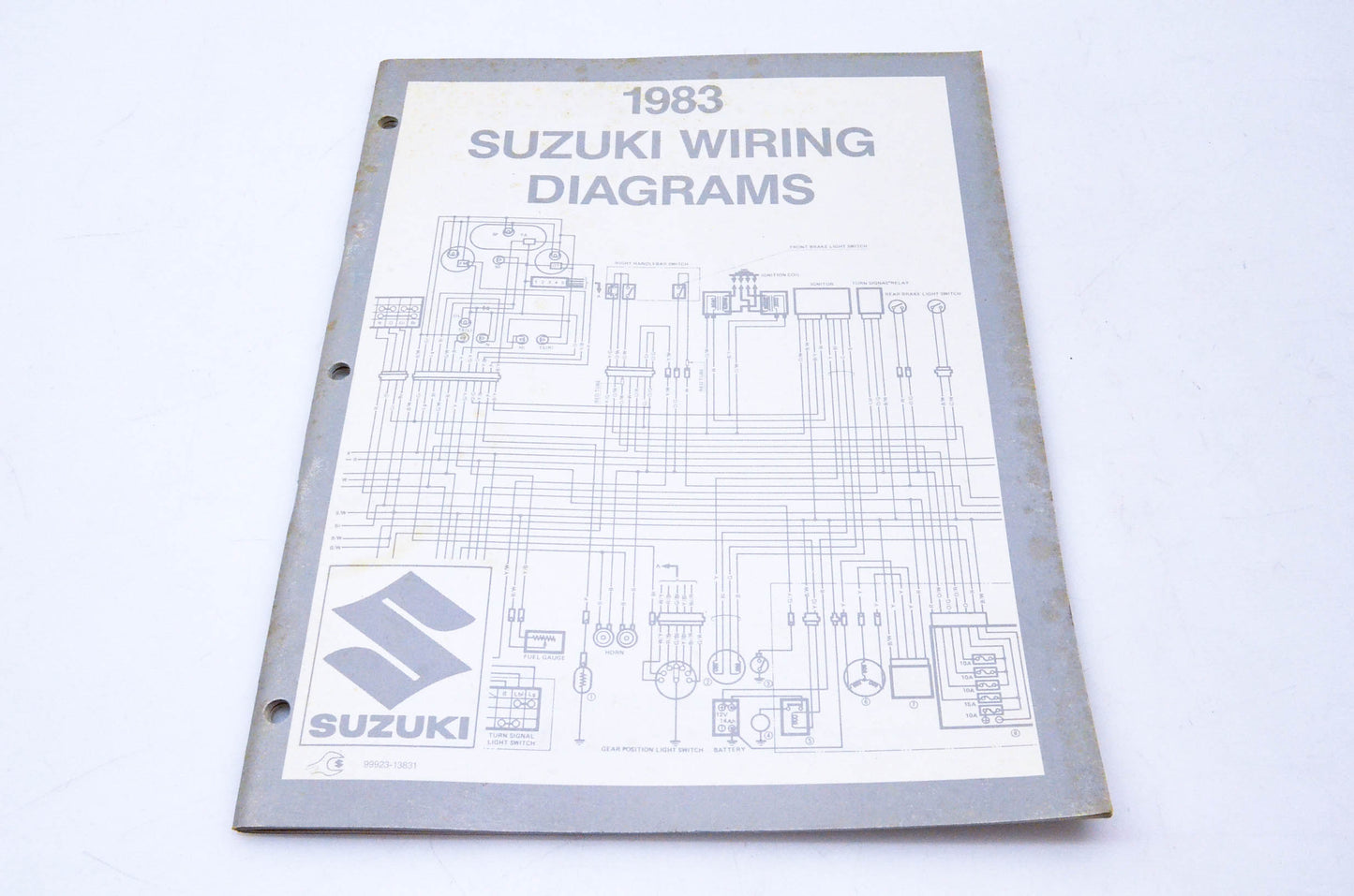 OEM Suzuki 99923-13831 1983 Suzuki Wiring Diagrams