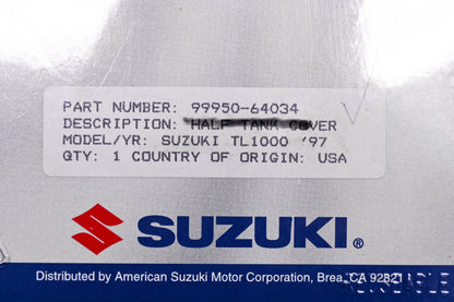 New OEM Suzuki 99950-64034 Half Tank Protector NOS