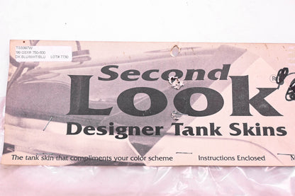 Second Look TSS997W Dark Blue White Blue 1999 GSXR750/600 Tank Protector NOS