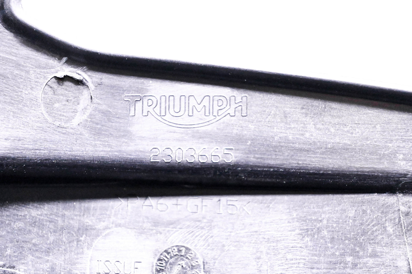 New OEM Triumph T2303665, T2303883 Belly Pan Assembly NOS