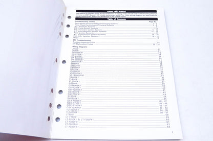 OEM Suzuki 99923-54001 2001 "K1" Models Wiring Diagram Manual