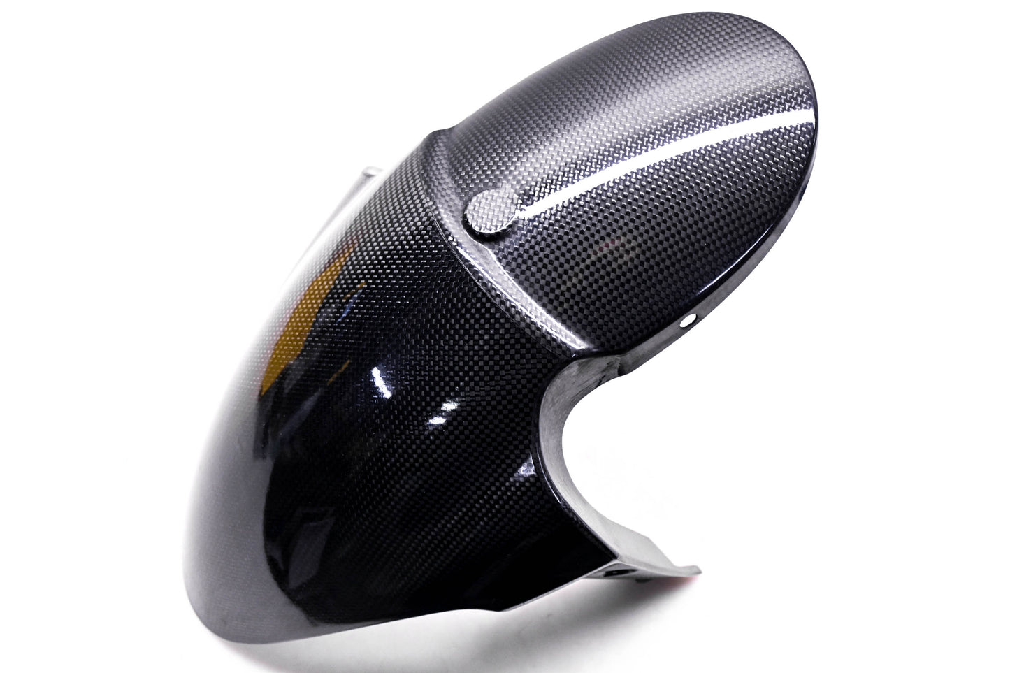 New OEM Triumph A9720100 Carbon Fiber Front Mudguard NOS