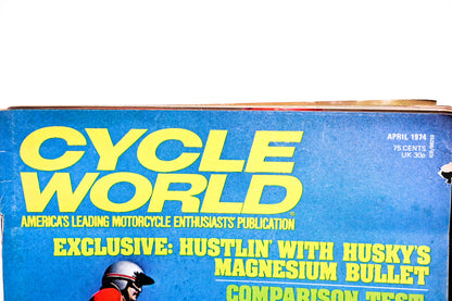 Cycle World April 1974 Magazine