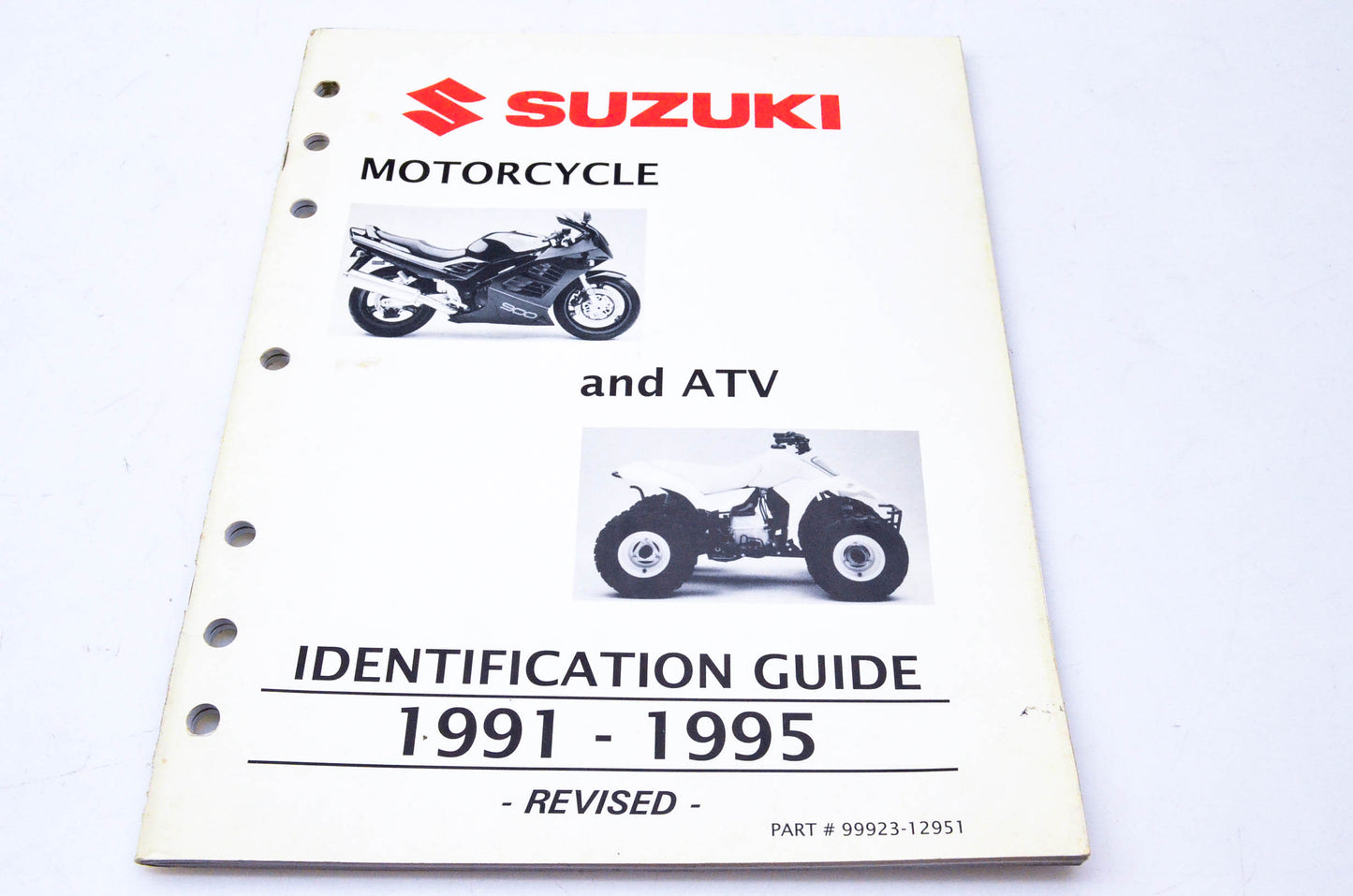OEM Suzuki 99923-12951 1991-1995 Model Identification Guide