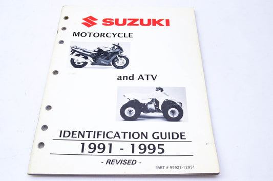 OEM Suzuki 99923-12951 1991-1995 Model Identification Guide