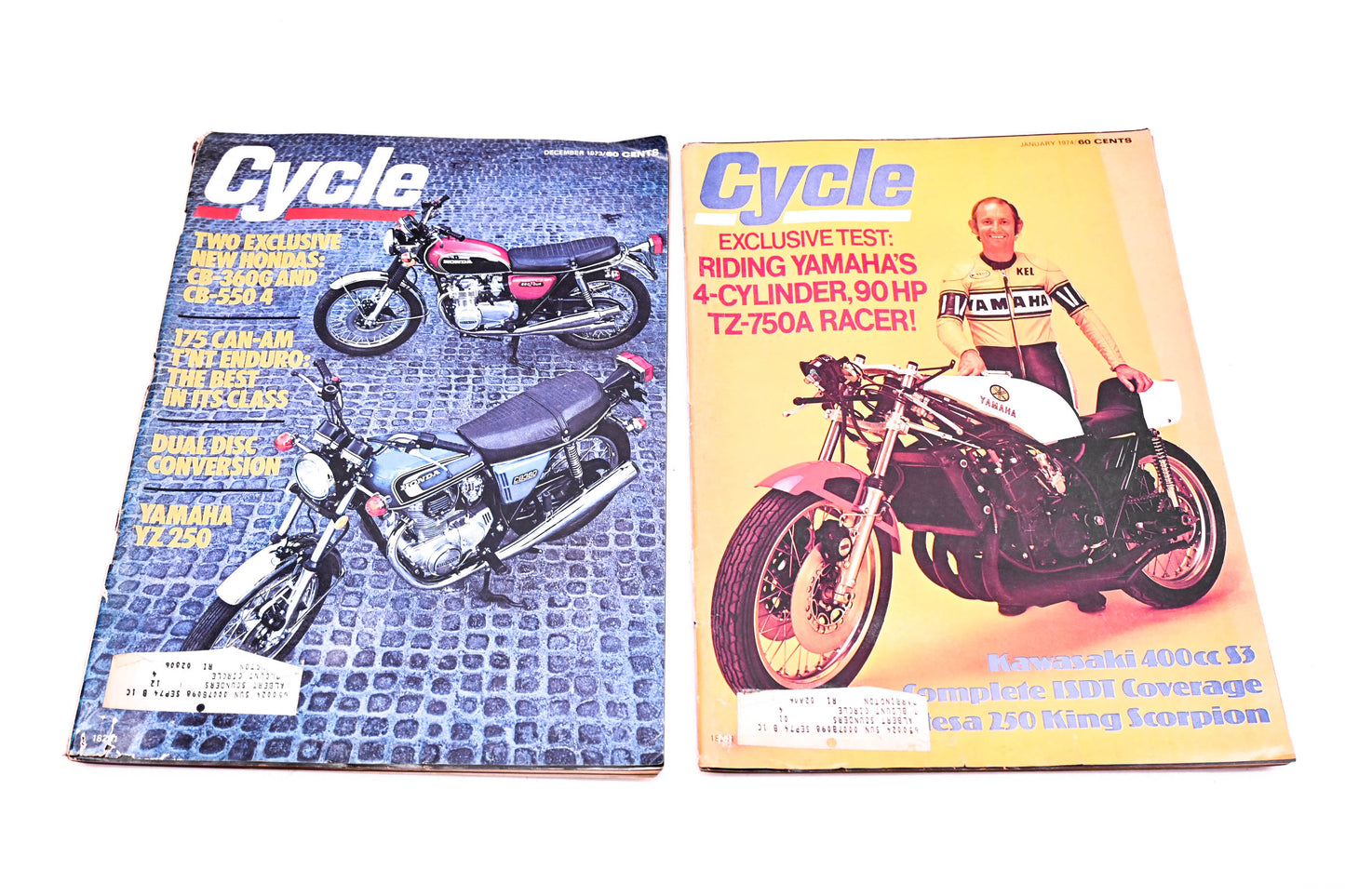 Cycle XXIV-12, XXV-1 December 1973 & January 1974 Magazines
