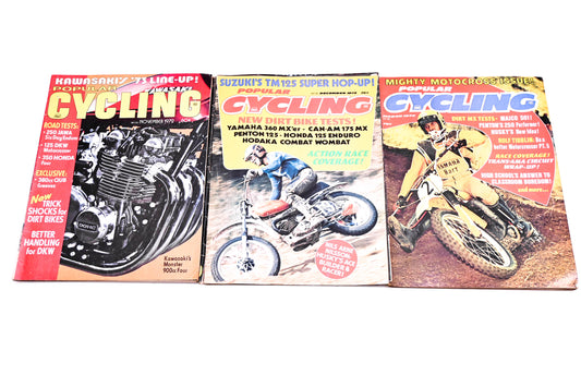 Polular Cycling Volume4-11, Volume5-12, Volume6-3 Lot Of 3 Magazines