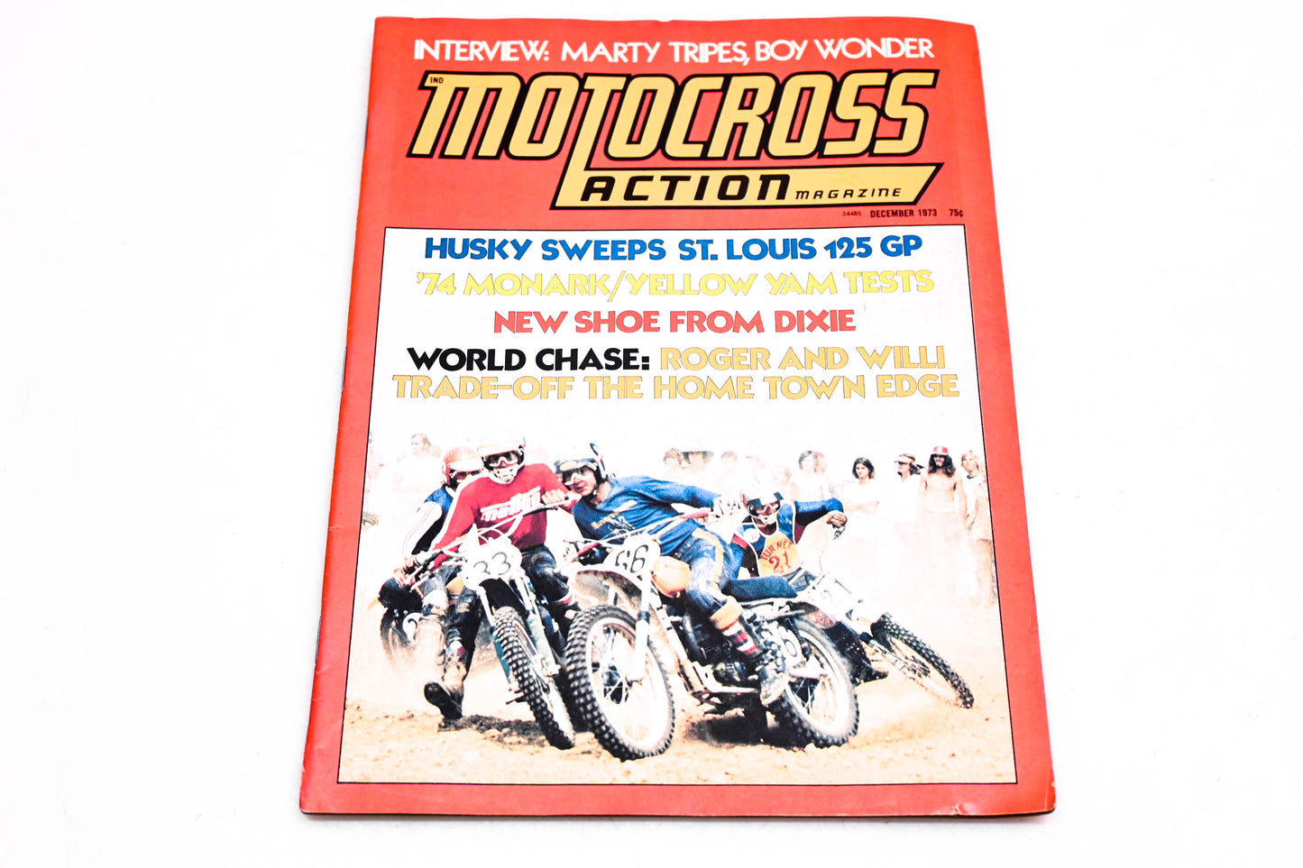 Motocross Action Volume1-6 December 1973 Magazine