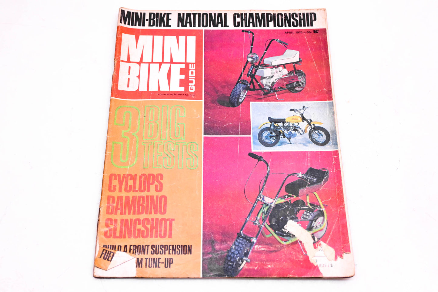 Mini Bike Guide Volume2-4 April 1970 Magazine