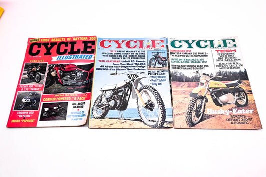 Cycling Illustrated Volume2-4, Volume7-5 Lot Of 3 Magazines
