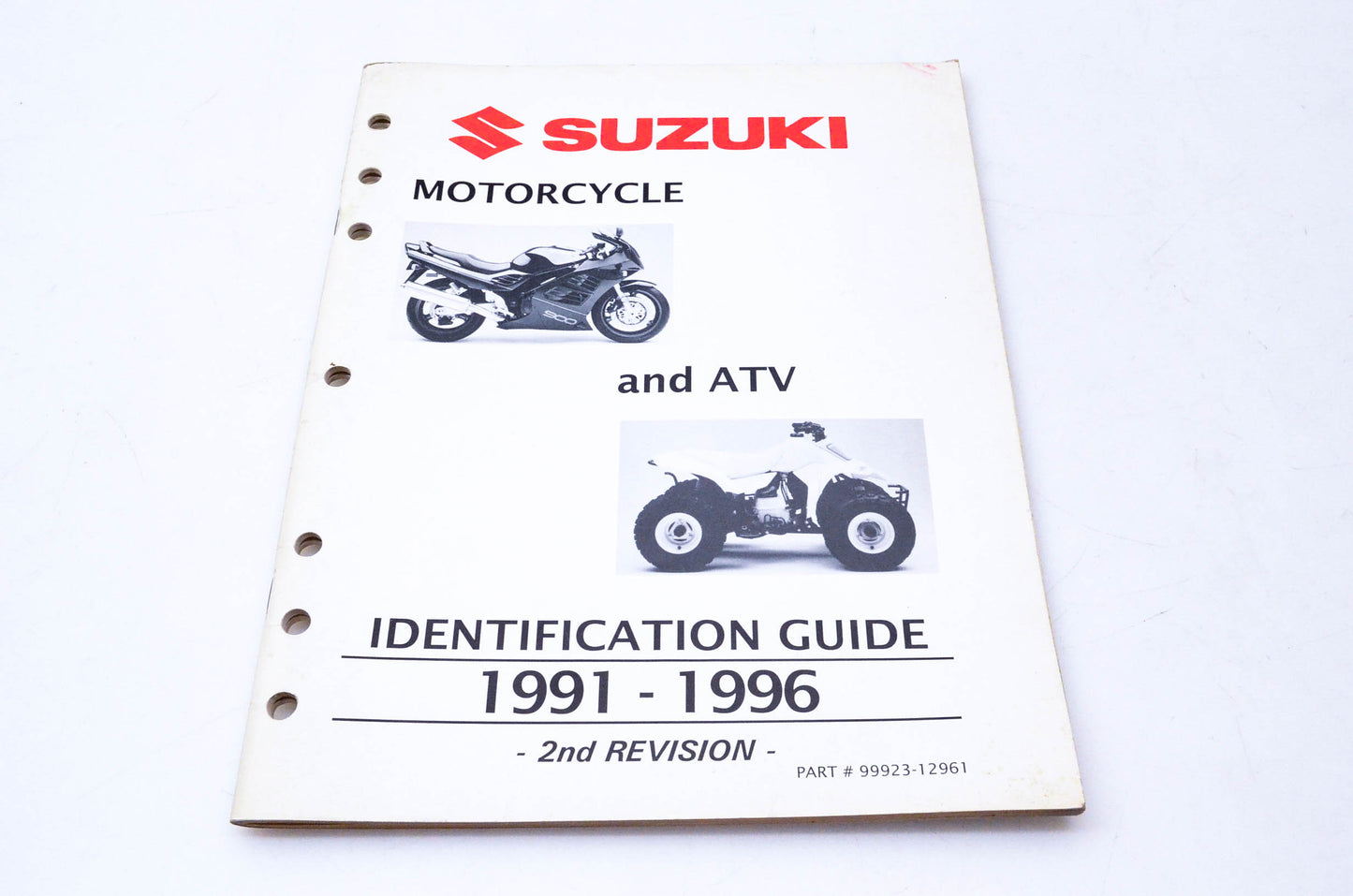 OEM Suzuki 99923-12961 1991-1996 Model Identification Guide