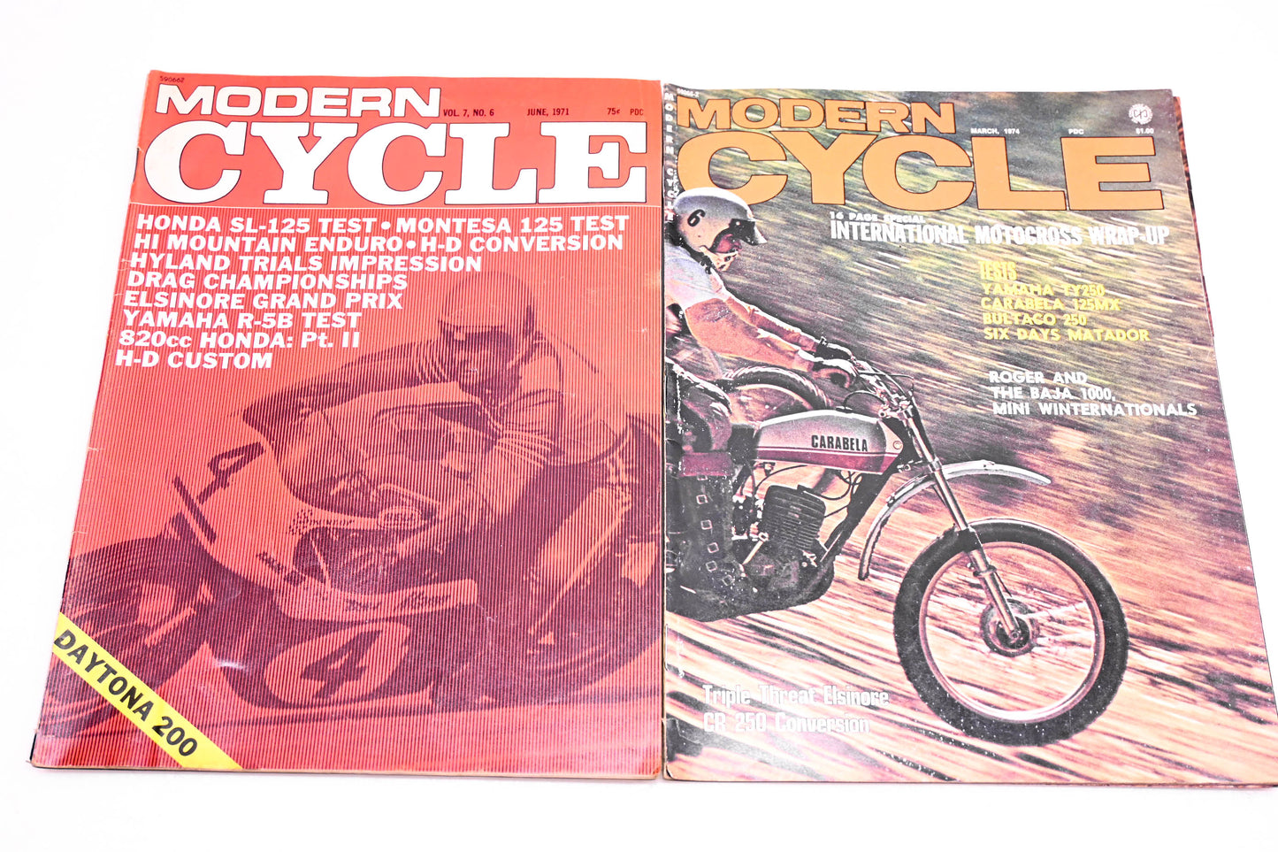 Modern Cycle Volume7-6, Volume10-3, Volume10-9 Lot Of 6 Magazines