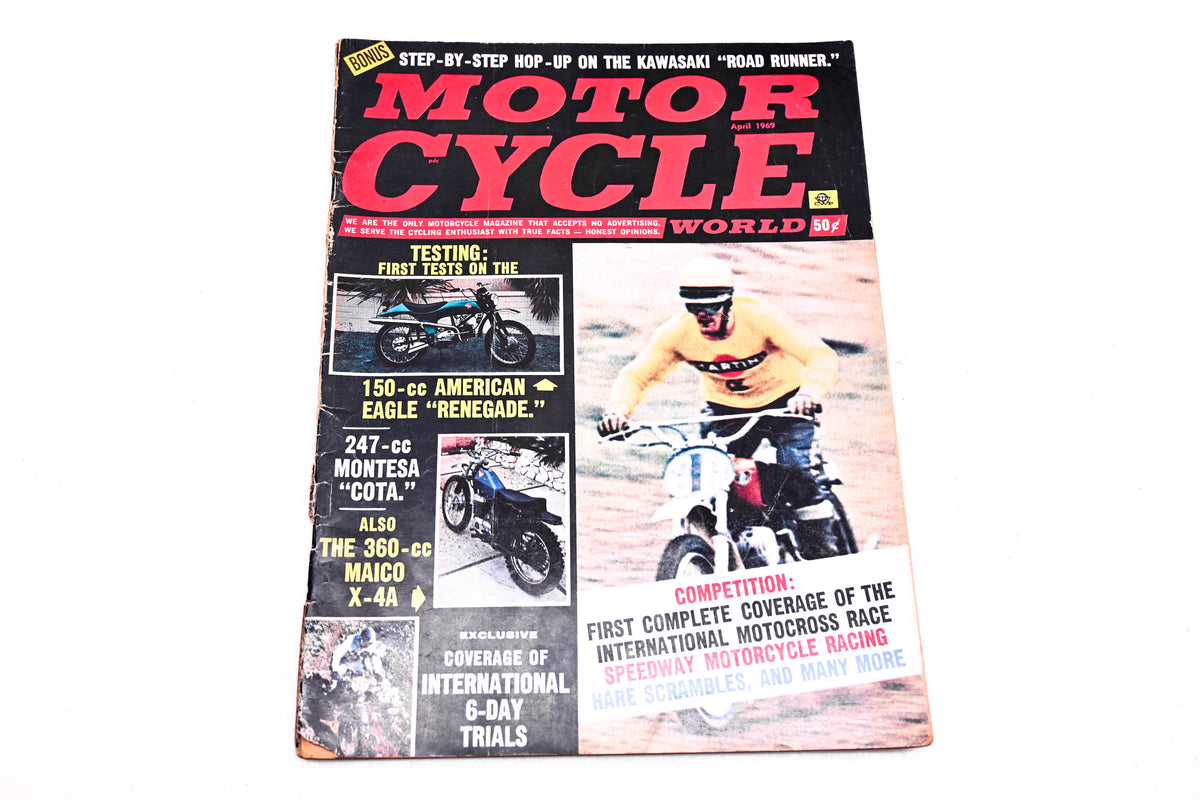 Motor Cycle World Voume3-7, Volume3-8, Volume6-5 Lot of 4 Magazines