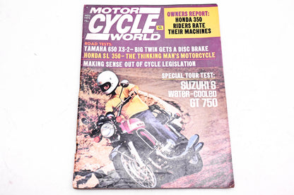 Motor Cycle World Voume3-7, Volume3-8, Volume6-5 Lot of 4 Magazines