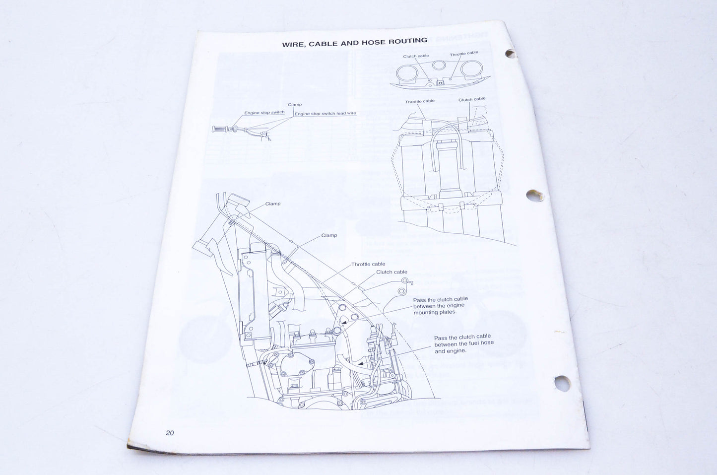 OEM Suzuki 99505-01051-03E RM250K1 Assembly & Pre-Delivery Service Guide