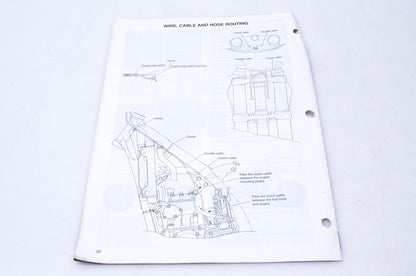 OEM Suzuki 99505-01051-03E RM250K1 Assembly & Pre-Delivery Service Guide