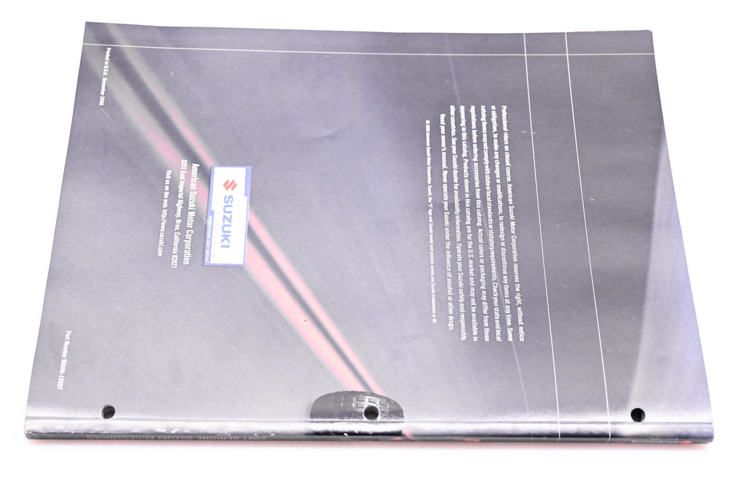OEM Suzuki 990A0-12007 2007 Genuine Accessories Catalog