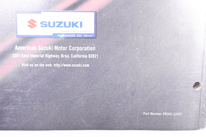 OEM Suzuki 990A0-12007 2007 Genuine Accessories Catalog