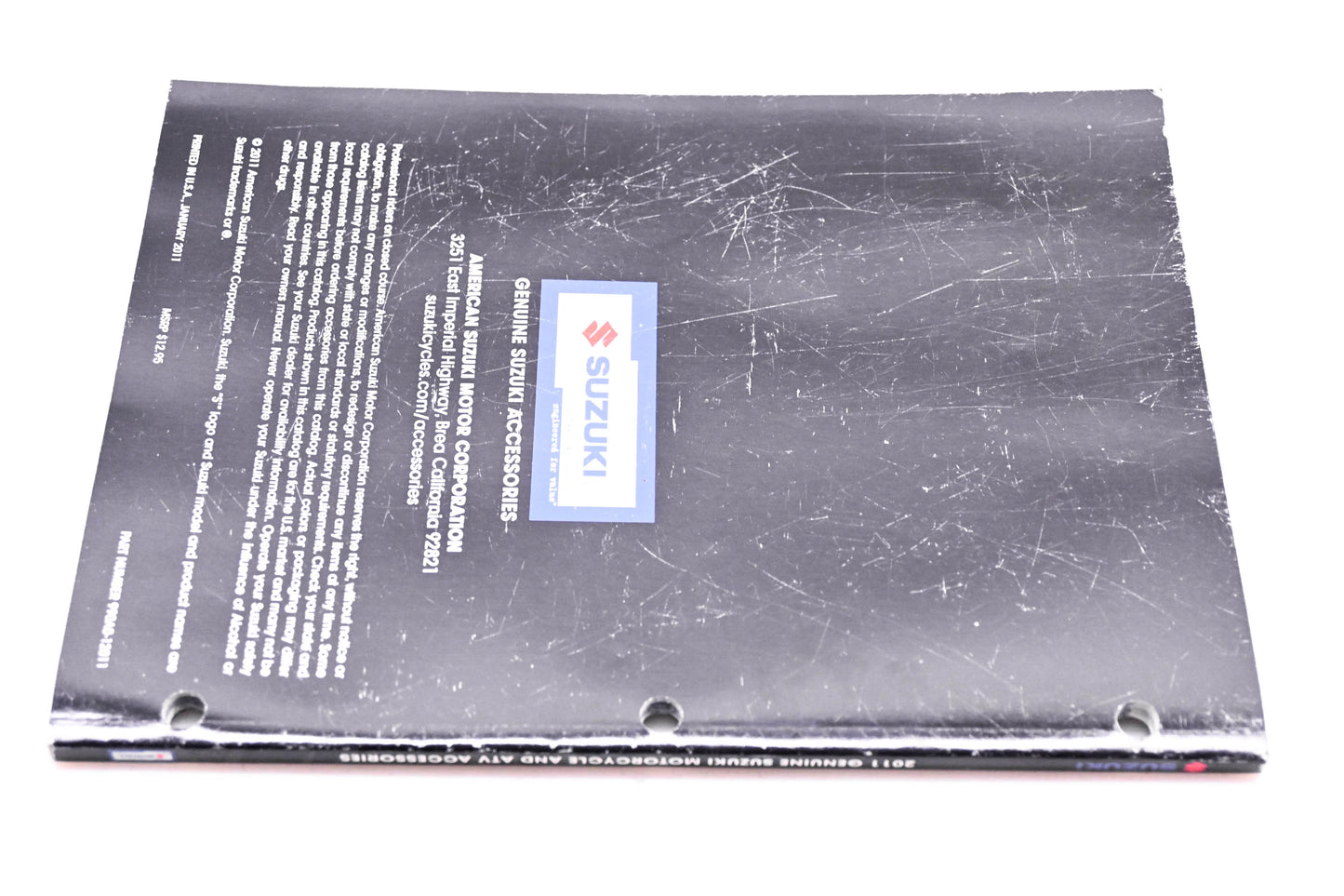 OEM Suzuki 990A0-12011 2011 Genuine Accessories Catalog