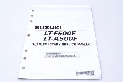 OEM Suzuki 99501-44000-01E LT-F500F LT-A500F Supplementary Service Manual