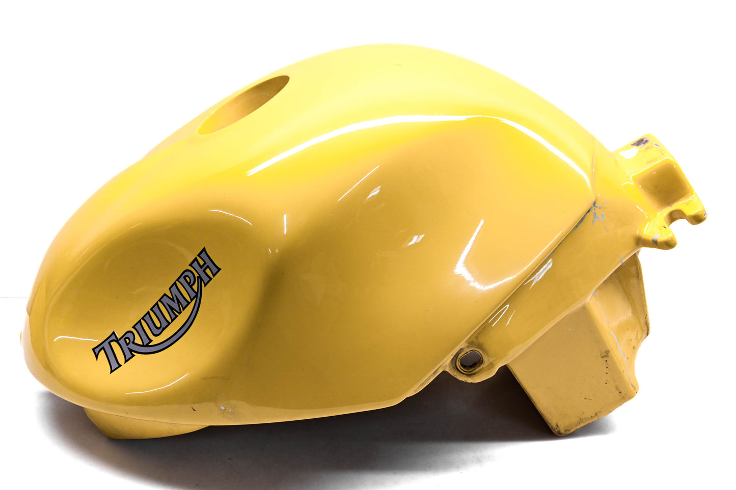 OEM Triumph 11383.98A Yellow Plastic Fuel Tank
