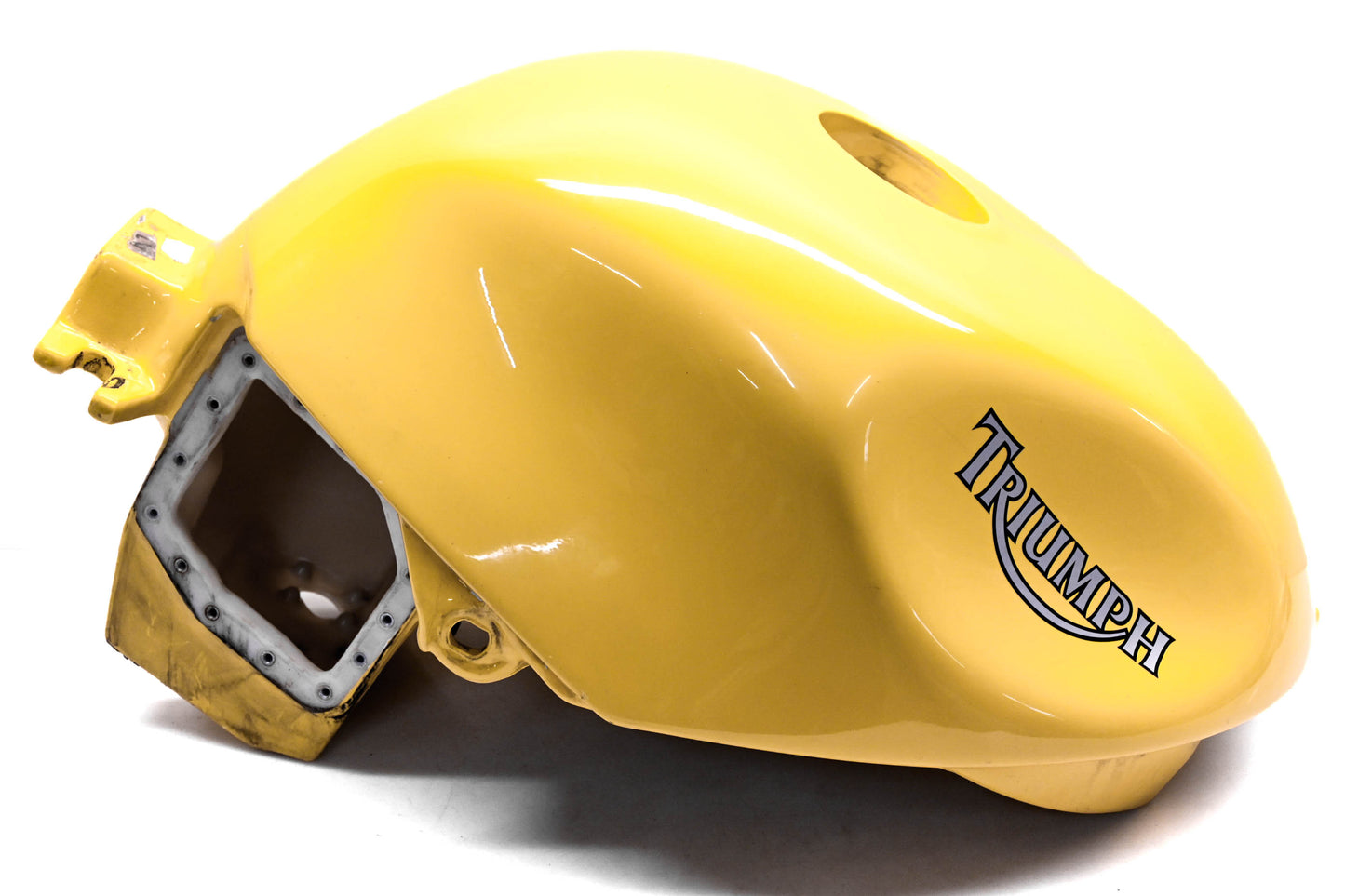 OEM Triumph 11383.98A Yellow Plastic Fuel Tank
