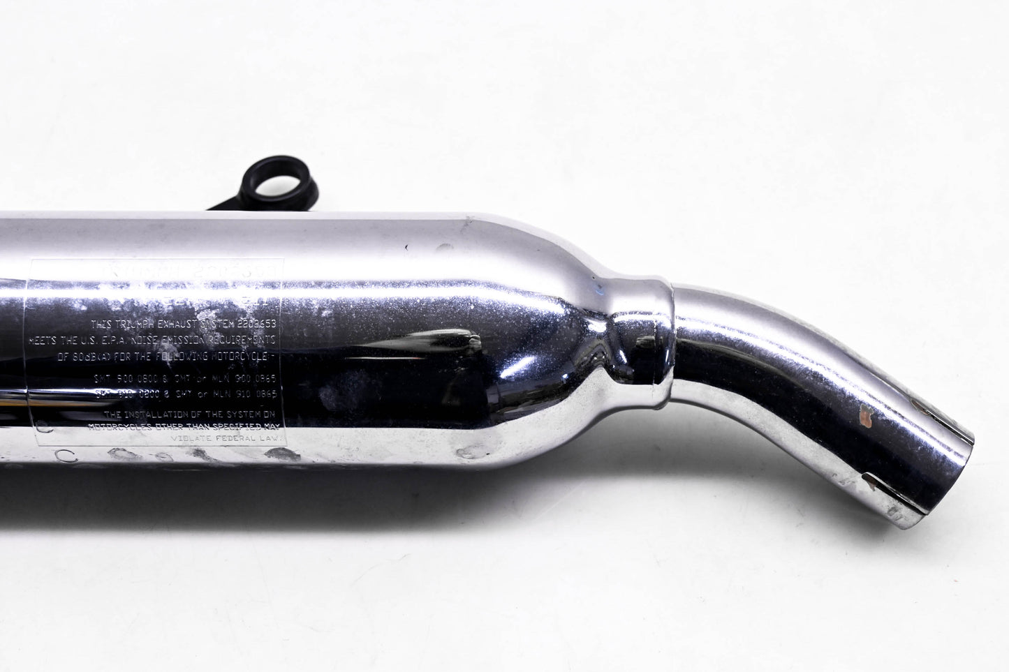 OEM Triumph T2202653 Right Exhaust Silencer Muffler