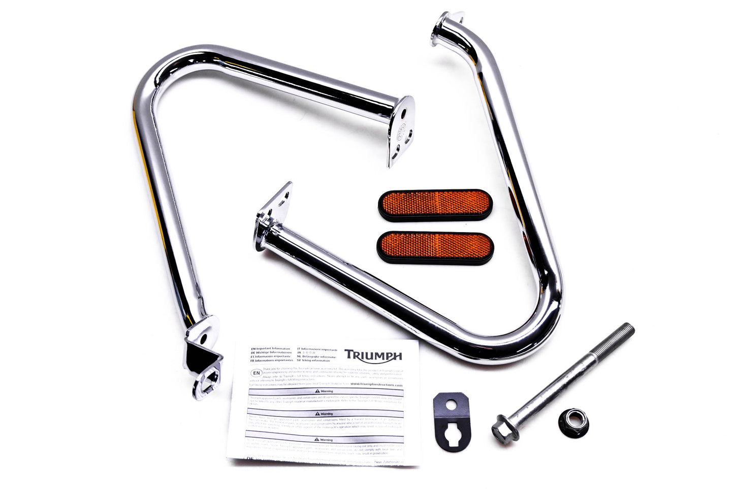 New OEM Triumph A9758048 Engine Dresser Bar Kit NOS