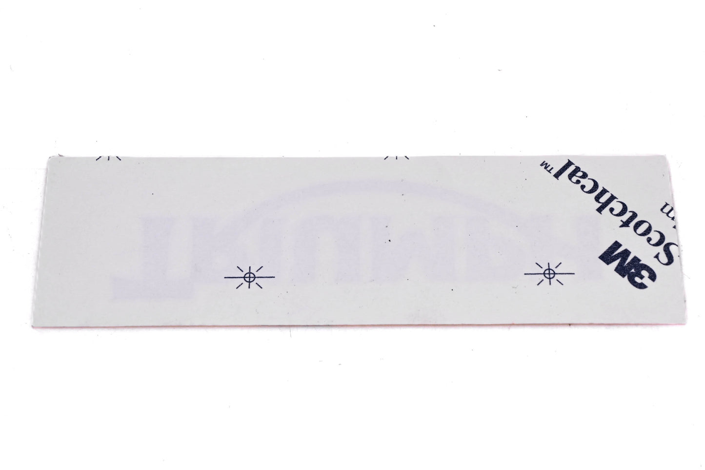 New OEM Triumph T3900448 Fuel Tank White Decal NOS