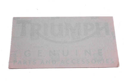 New OEM Triumph T3864562 GPA Window Sticker Kit NOS