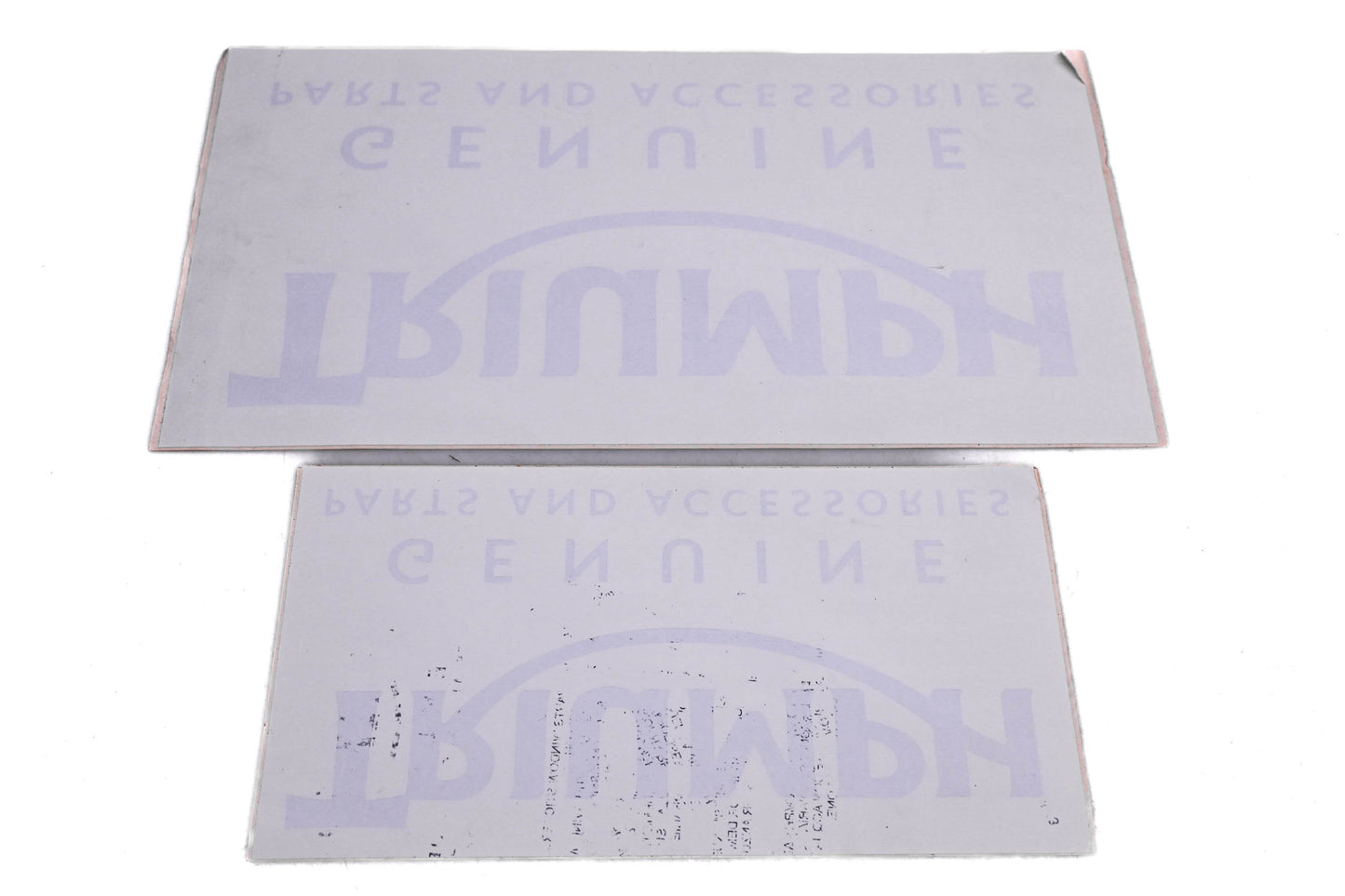 New OEM Triumph T3864562 GPA Window Sticker Kit NOS