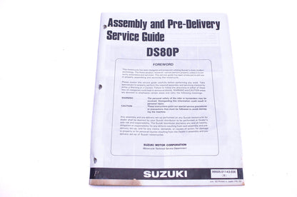 OEM Suzuki 99505-01143-03E DS80P Assembly Service Guide